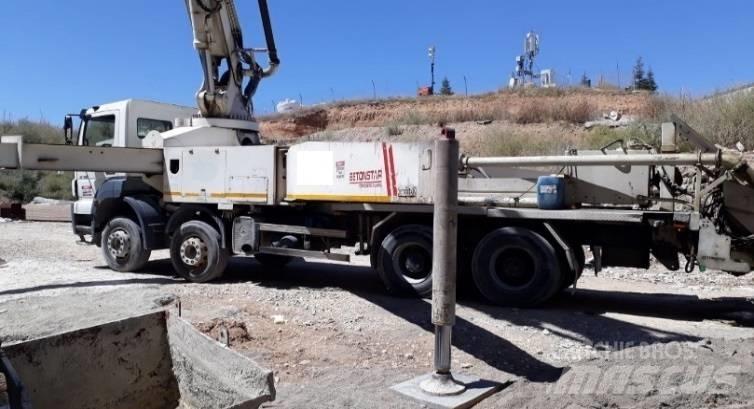 Betonstar 43M-5RZ Betongpumpe biler