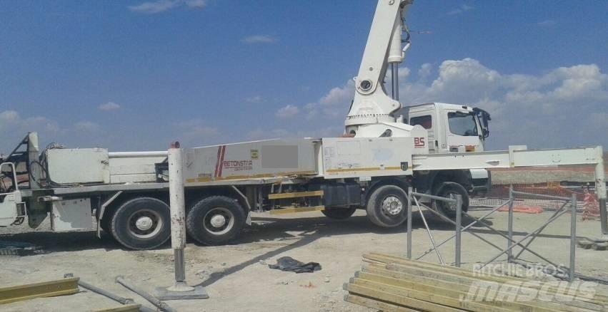 Betonstar 43M-5RZ Betongpumpe biler