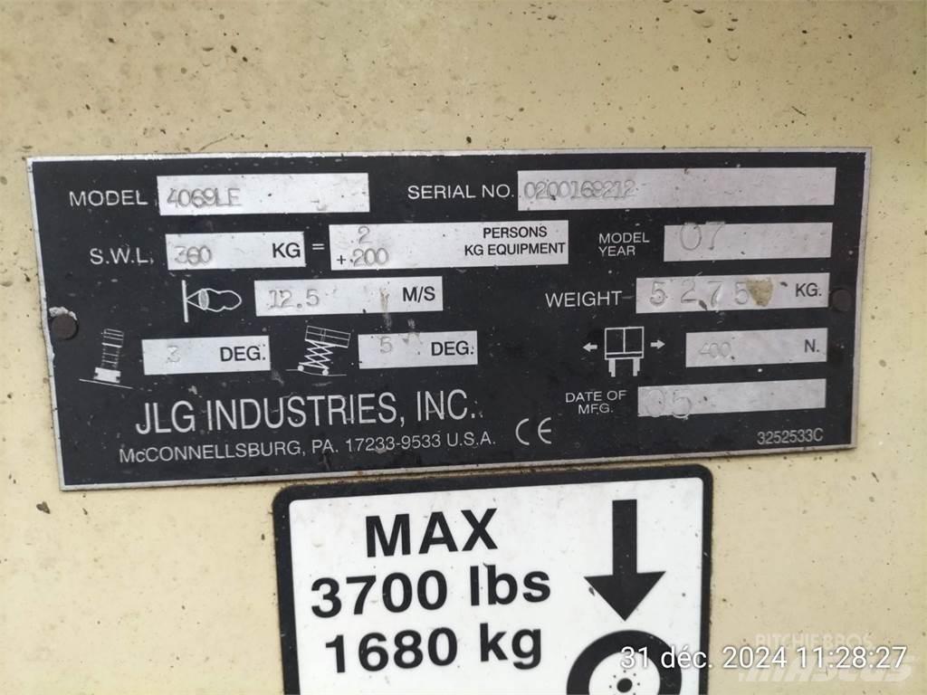 JLG 4069LE Sakselifter