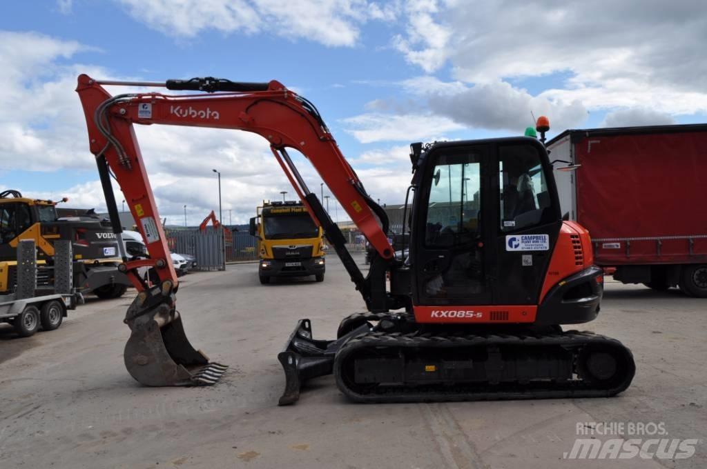 Kubota KX 085-5 Minigravere <7t