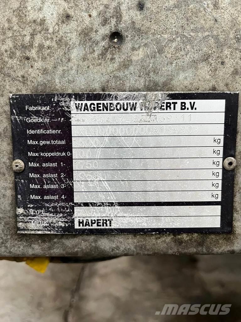 Hapert LF2 Biltransporter henger