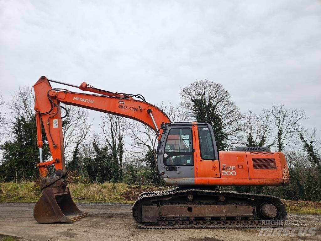 Hitachi ZX 200-1 A/C Beltegraver