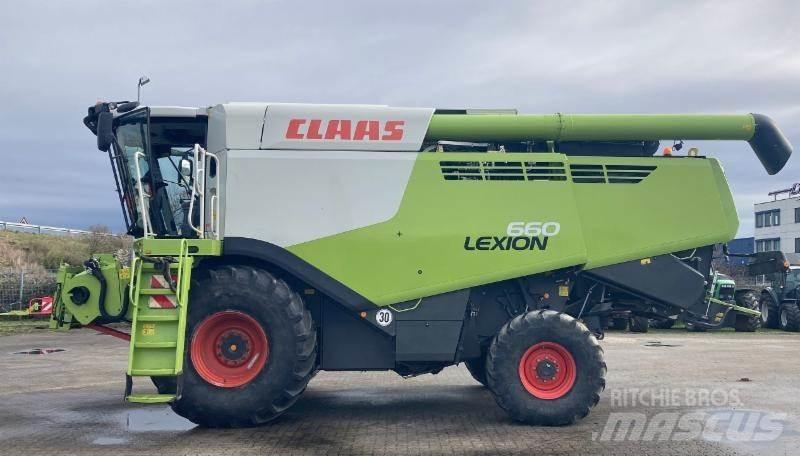 CLAAS LEXION 660 Skurtreskere