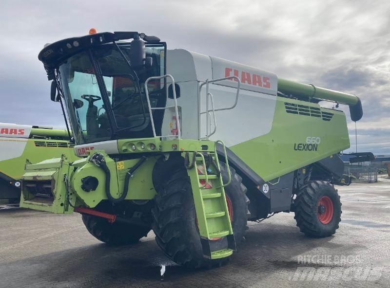 CLAAS LEXION 660 Skurtreskere