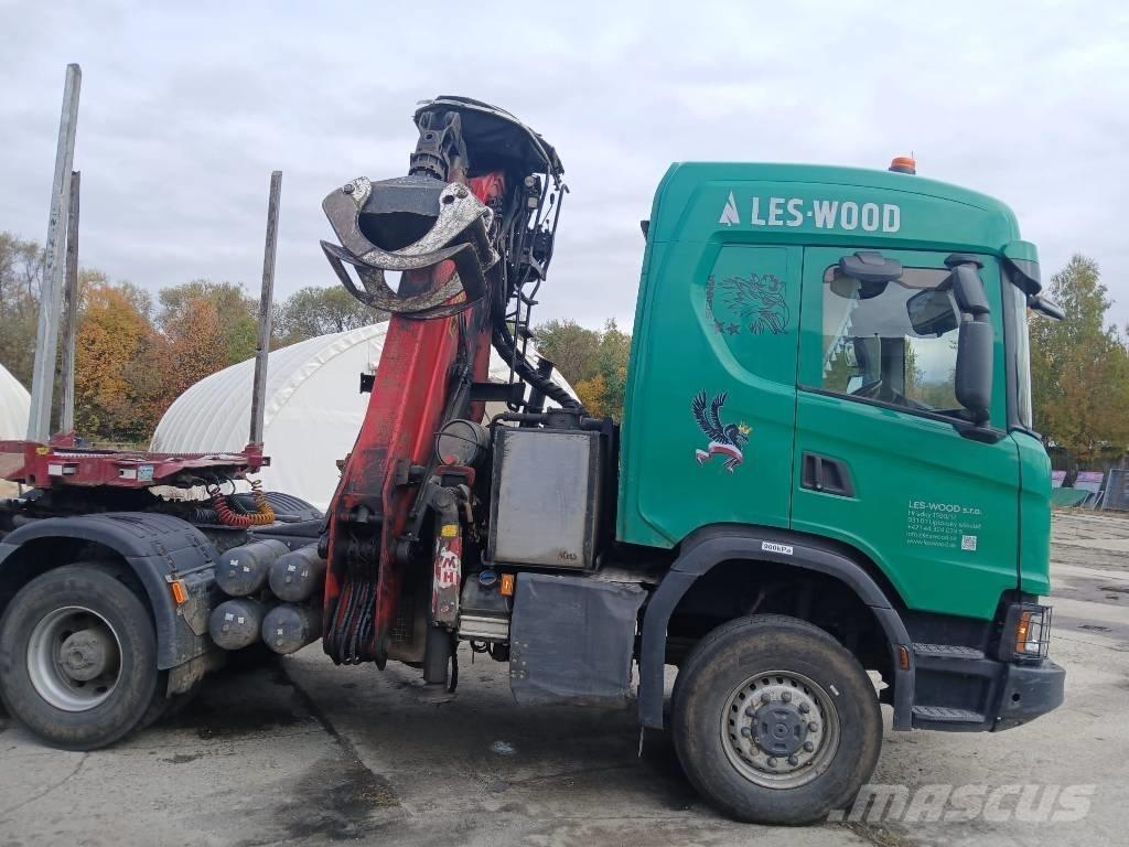Scania G 500 XT Tømmerbiler