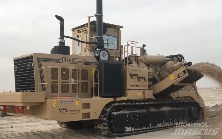Tesmec T1475XL Stein og betong sager