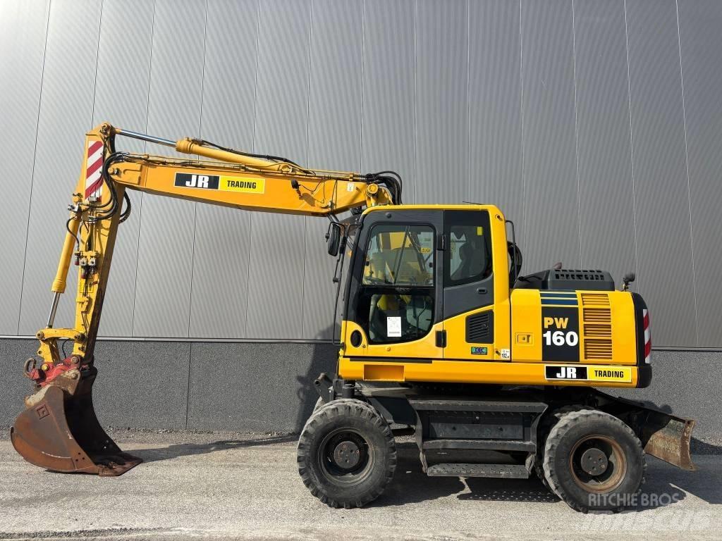 Komatsu PW 160 Hjulgravere