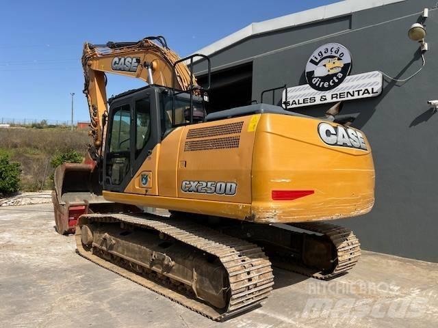 CASE CX 250 D Beltegraver