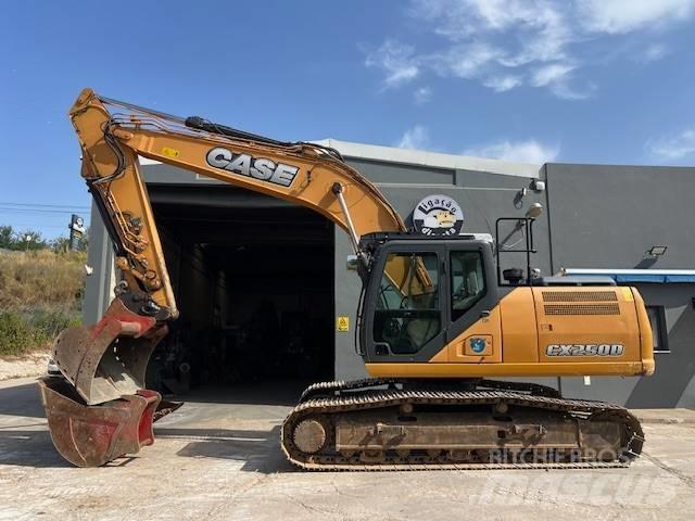 CASE CX 250 D Beltegraver