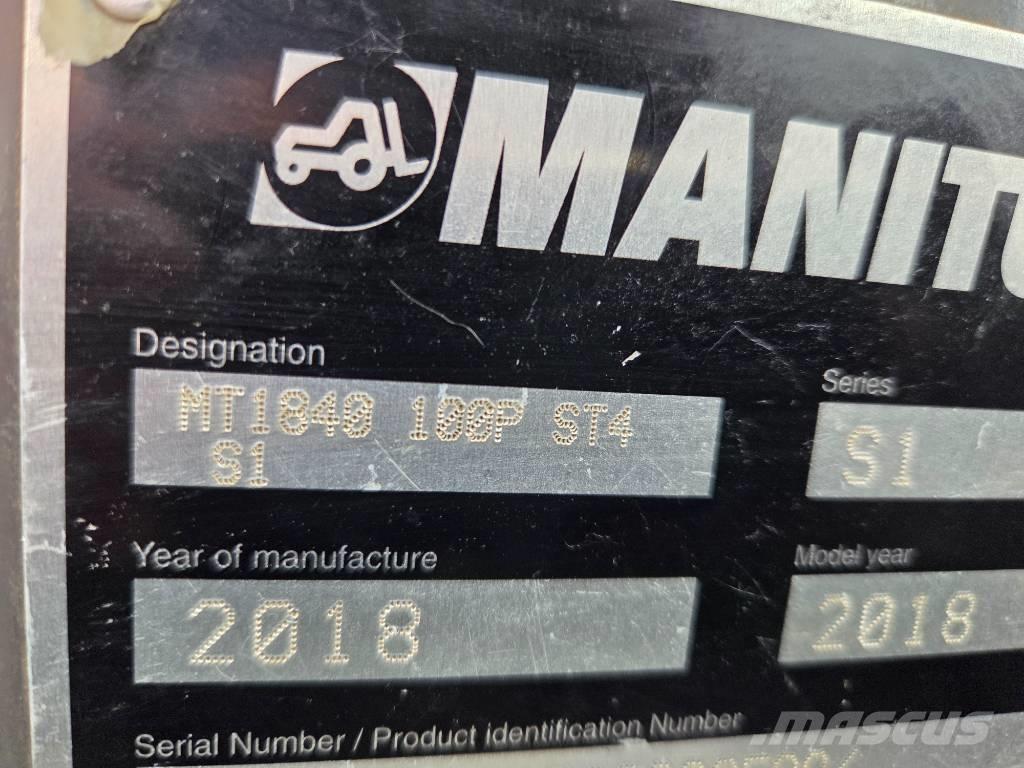 Manitou MT 1840 Teleskoplastere