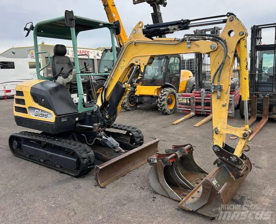 Yanmar SV 26 Minigravere <7t