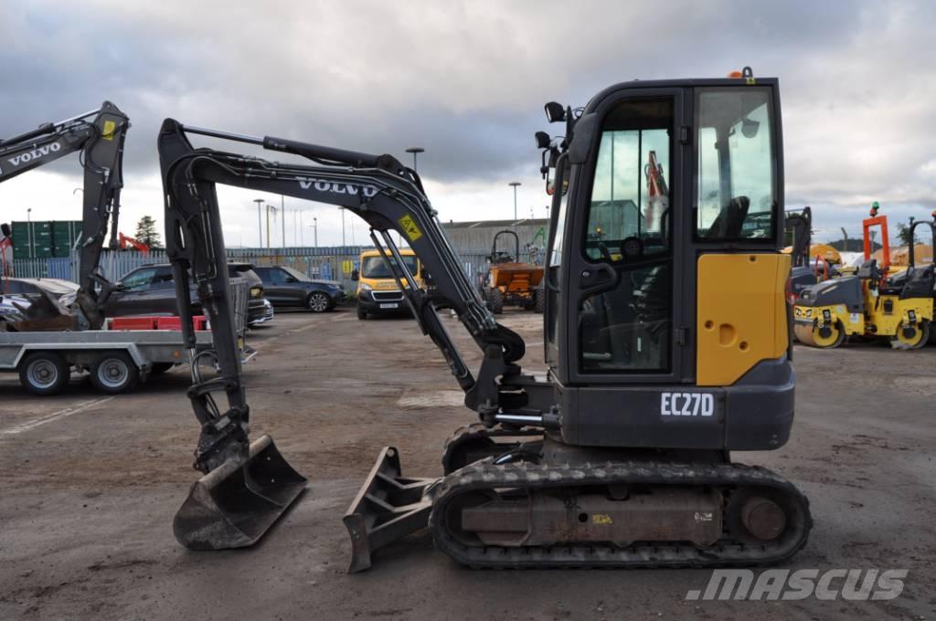 Volvo EC 27 D Minigravere <7t