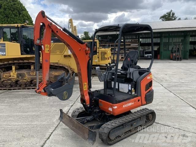 Kubota KX 018-4 Minigravere <7t