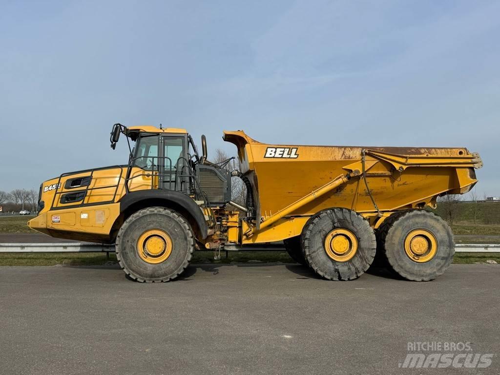 Bell B45E 6x6 Rammestyrte Dumpere
