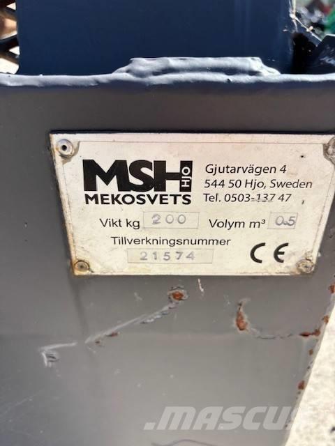  MSH Planeringskopa Skuffer