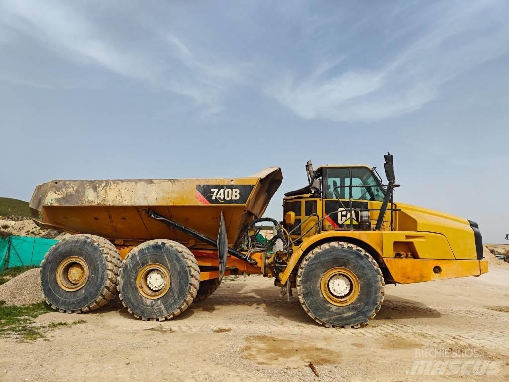 CAT 740B Rammestyrte Dumpere
