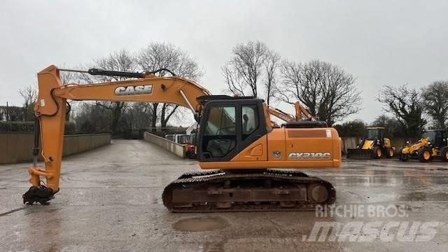 CASE CX 210 C Beltegraver