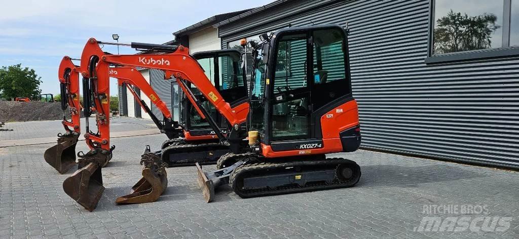 Kubota KX027-4 Minigravere <7t