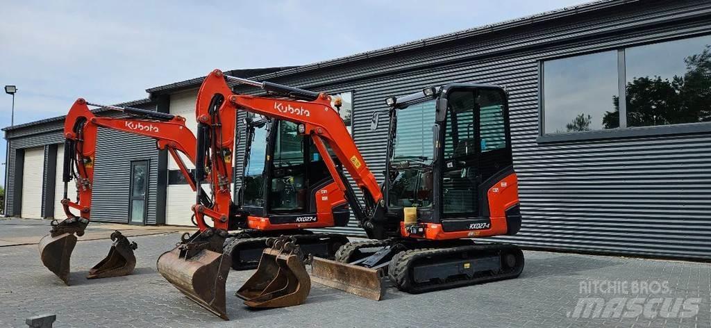 Kubota KX027-4 Minigravere <7t