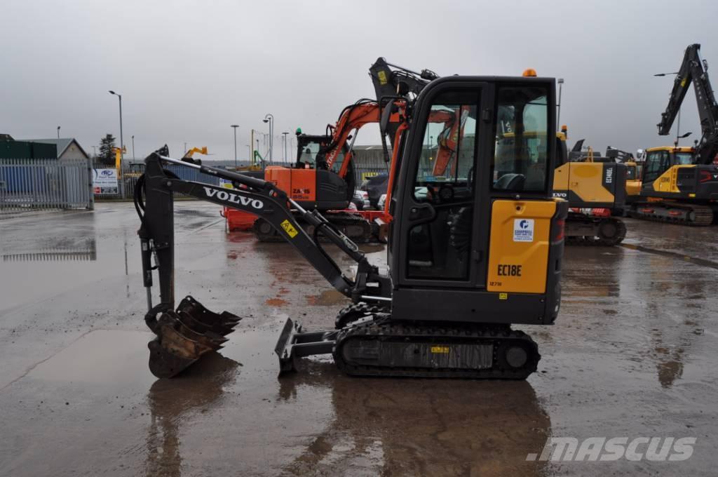Volvo EC 18 E Minigravere <7t