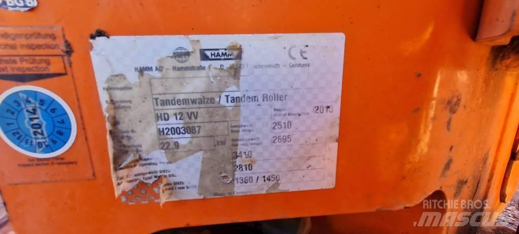 Hamm HD 12 VV Tandem Valser