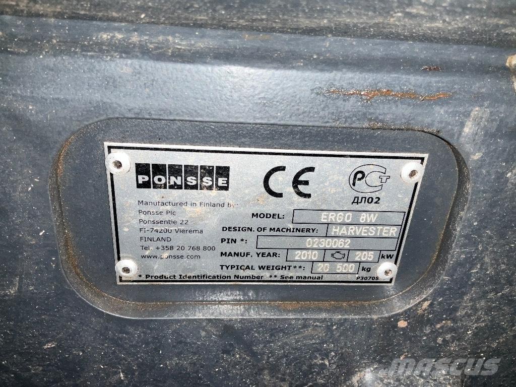 Ponsse ERGO 8W Hogstmaskiner