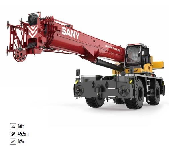 Sany SRE600 Røff terreng kraner