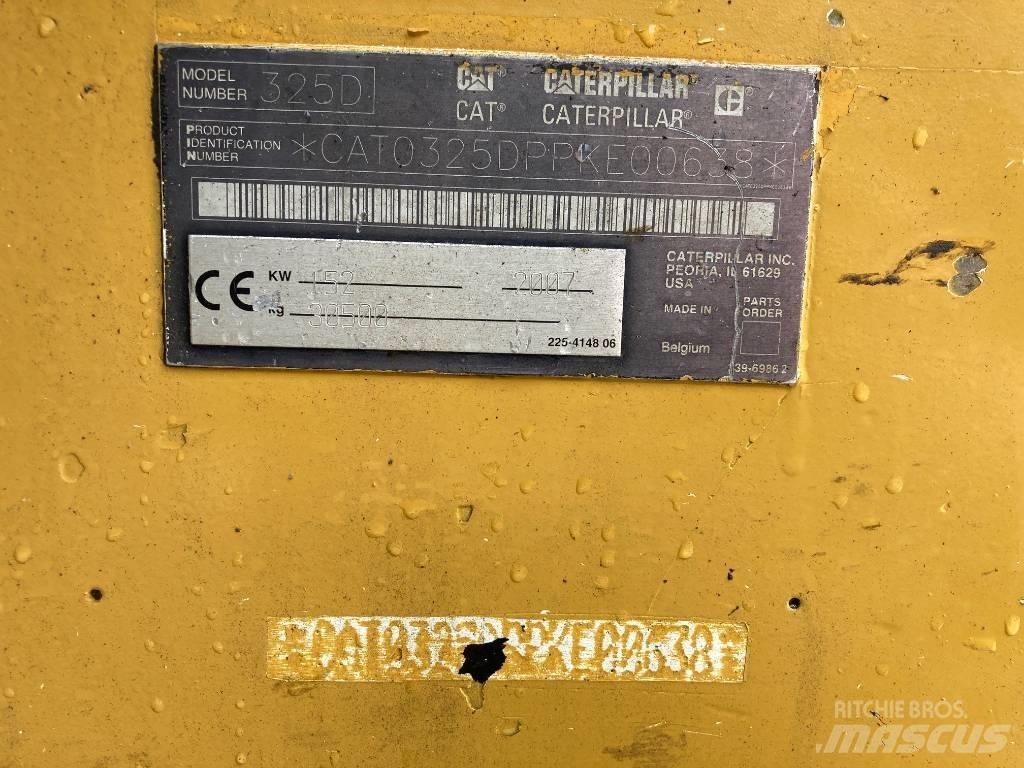 CAT 325 D Beltegraver