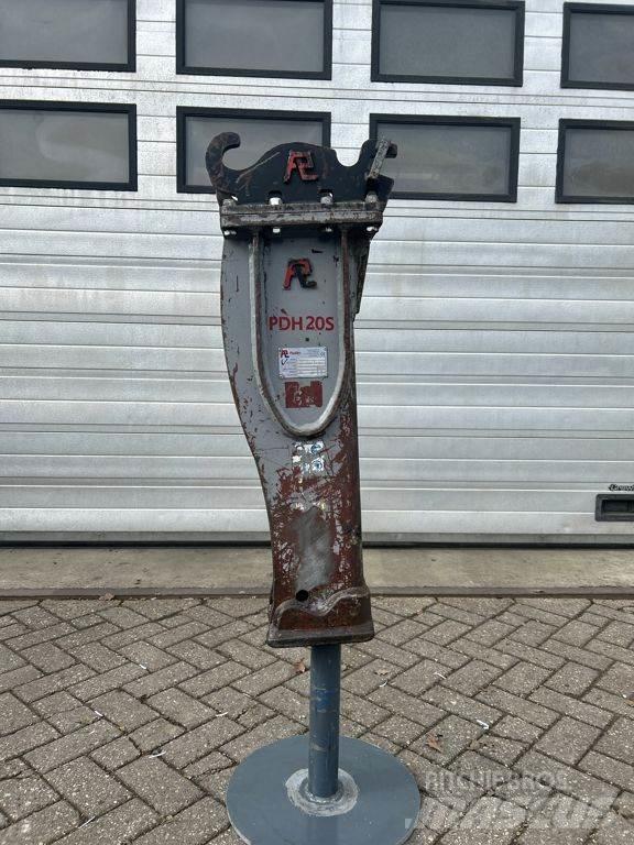 Pladdet PDH20S Hydrauliske hammere