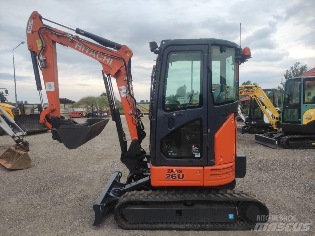 Hitachi ZX 26 U-6 Minigravere <7t