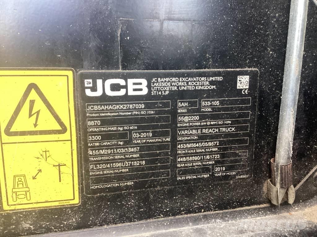 JCB 533-105 Teleskoplastere