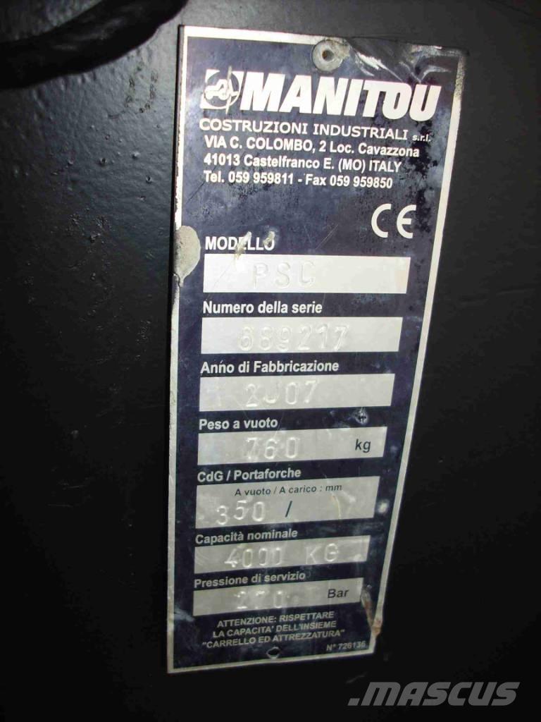 Manitou PSC4000 Truck - Annet