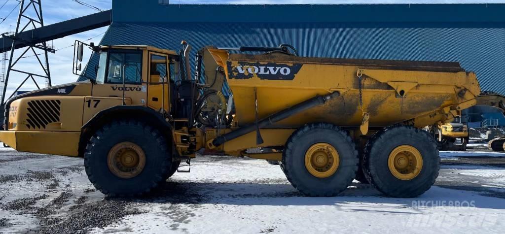 Volvo A 40 E Rammestyrte Dumpere