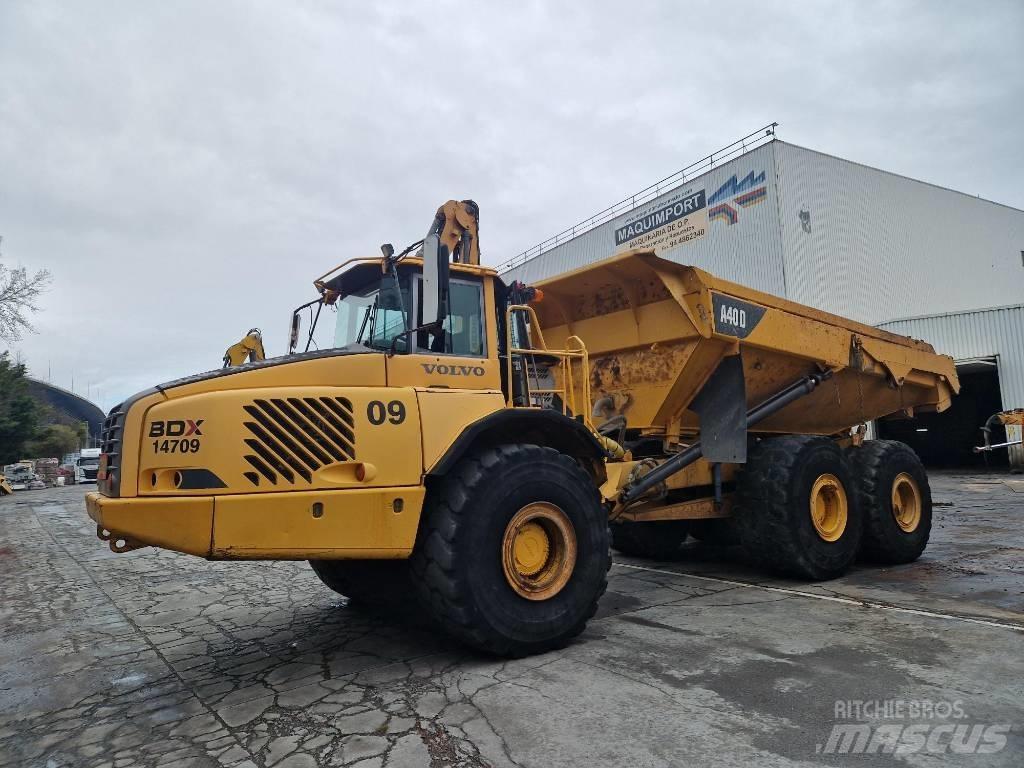 Volvo A 40 D Rammestyrte Dumpere