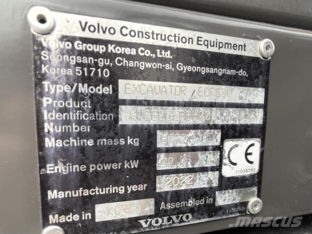 Volvo ECR88D Midigravere 7 - 12t