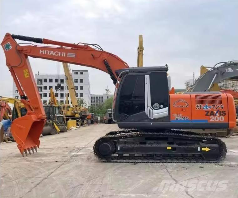 Hitachi ZX 200 Beltegraver