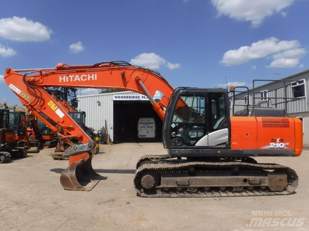 Hitachi ZX 210 LC-6 Beltegraver