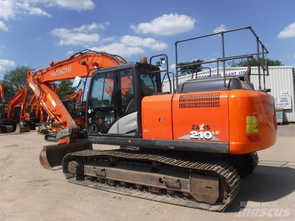 Hitachi ZX 210 LC-6 Beltegraver