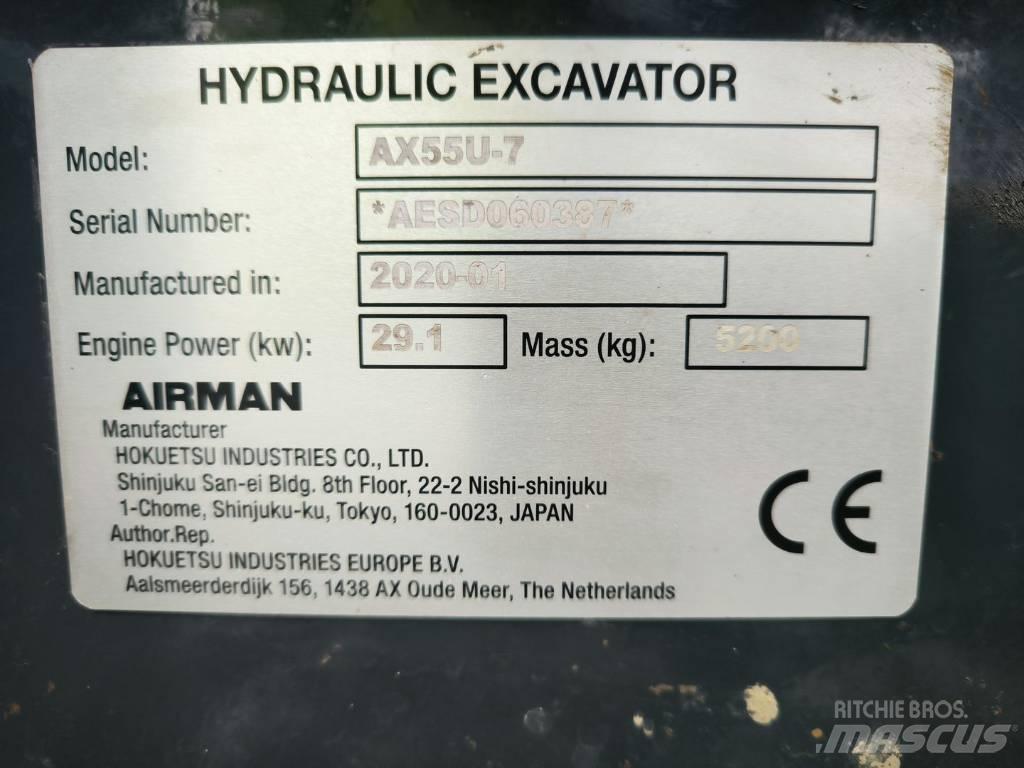 Airman AX55u Minigravere <7t
