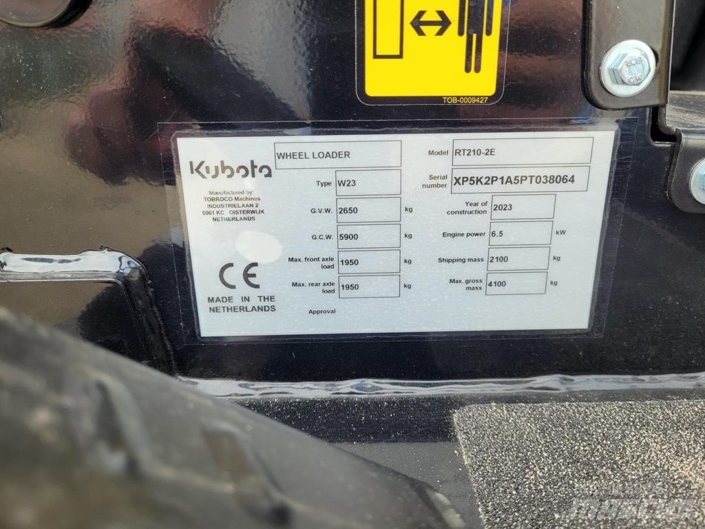 Kubota RT210-2E Hjullastere