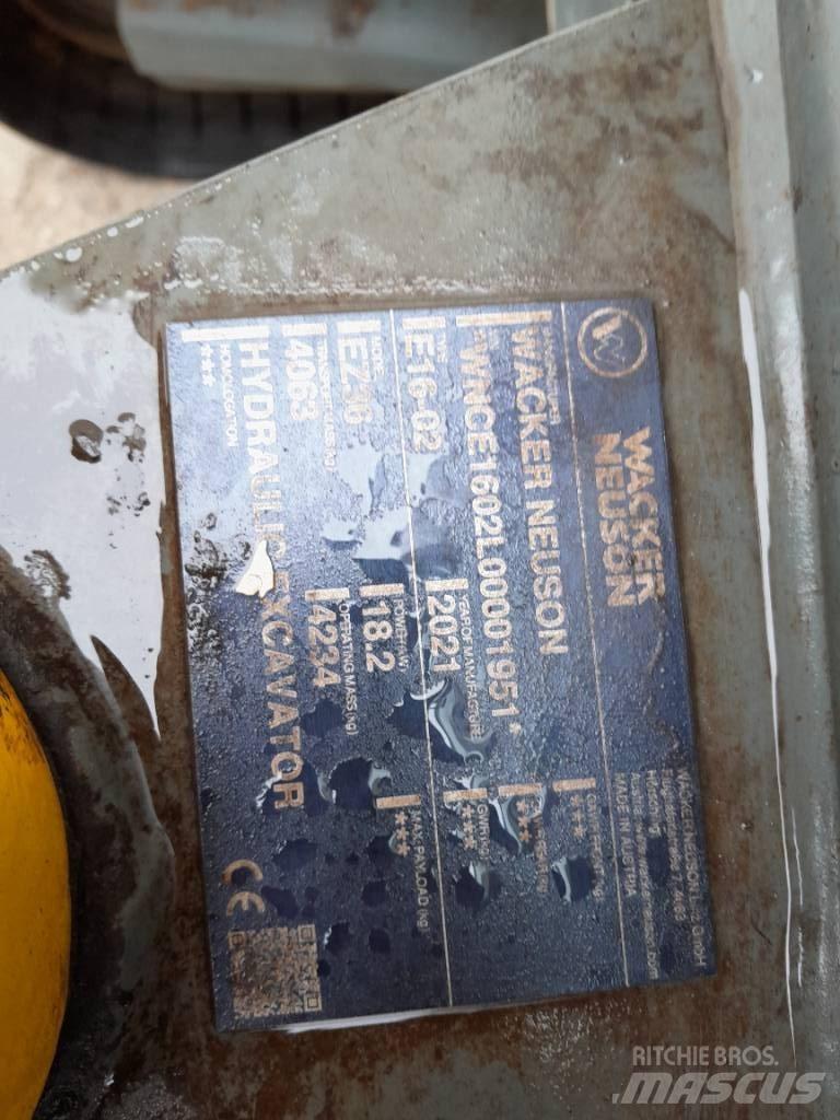 Wacker Neuson EZ 36 Beltegraver