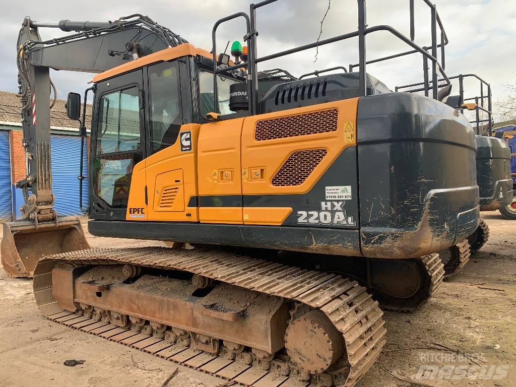 Hyundai HX220A L Beltegraver