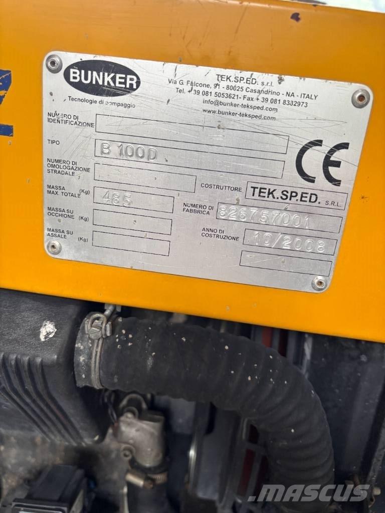  BUNKER B100D Betongpumpe biler