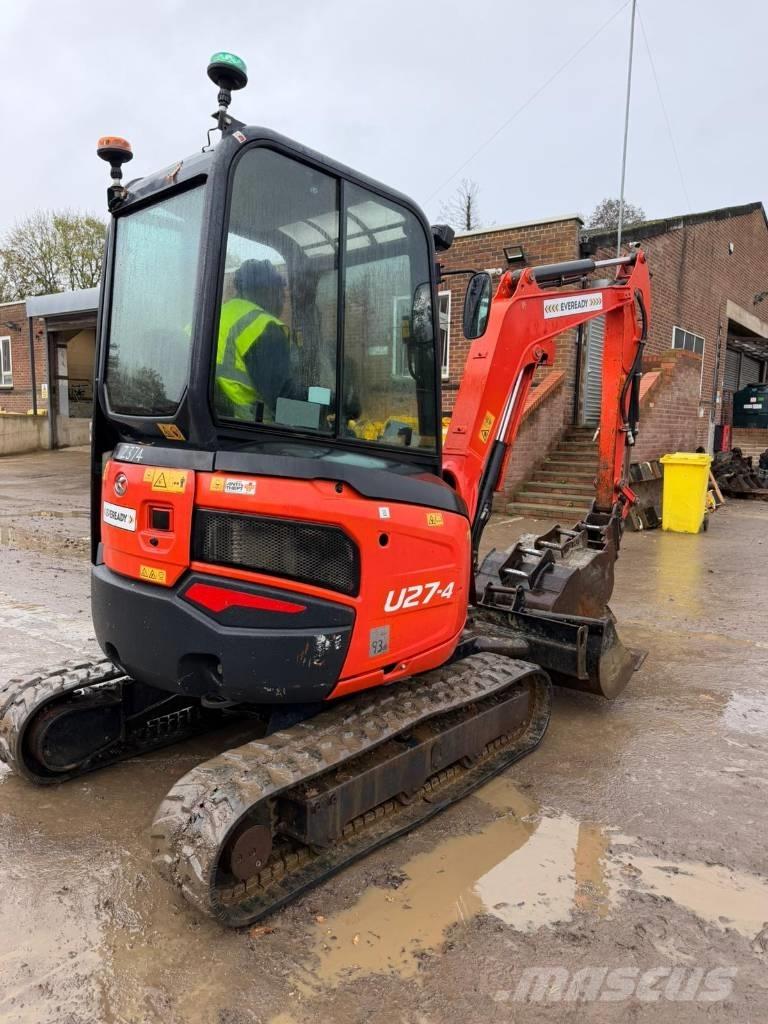 Kubota U 27-4 Minigravere <7t