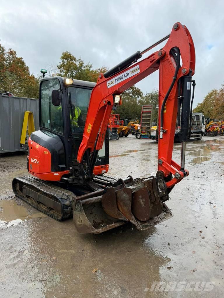 Kubota U 27-4 Minigravere <7t