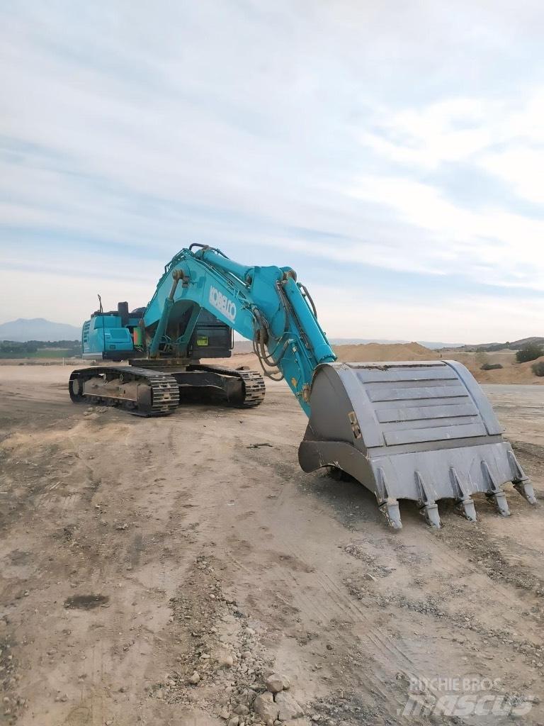 Kobelco SK350NLC Beltegraver