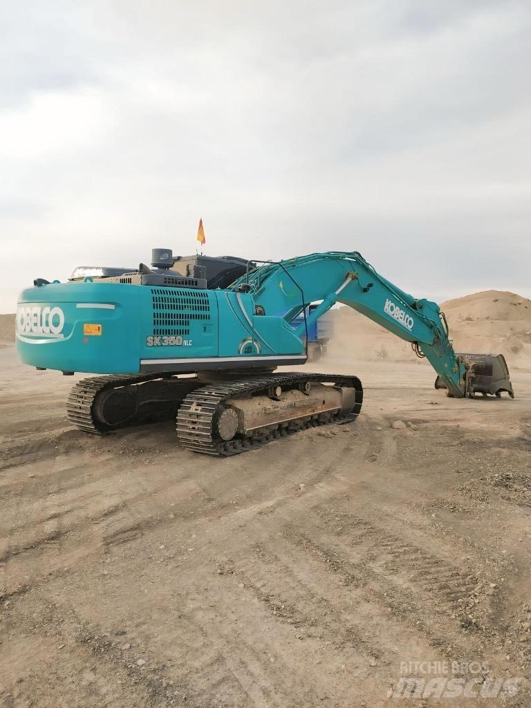 Kobelco SK350NLC Beltegraver