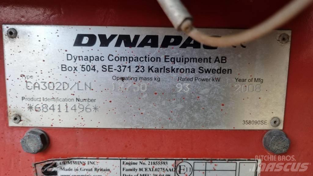 Dynapac CA302D, Vält Valsetog
