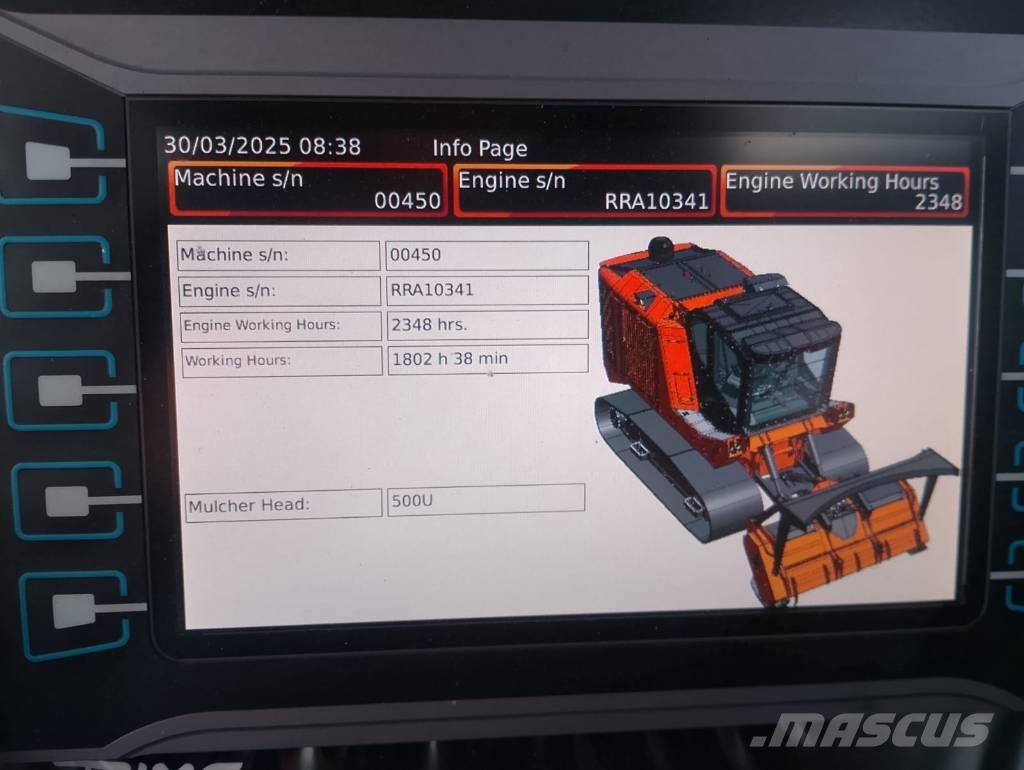 Prime Tech P 475 Traktor med skogsutstyr