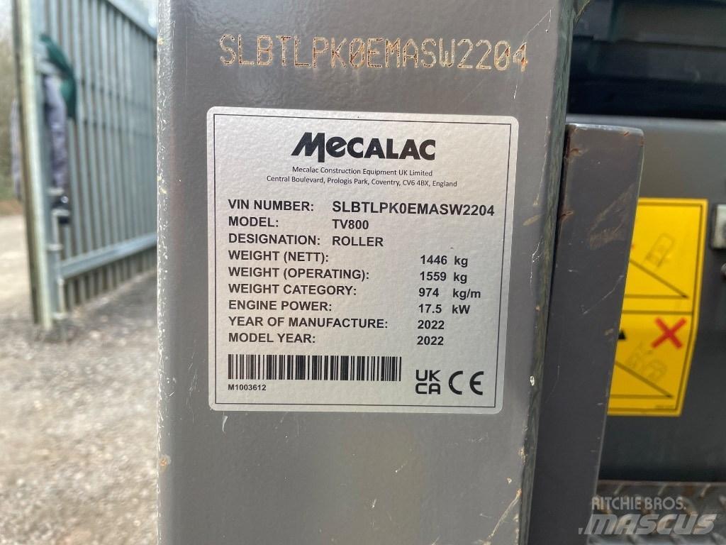 Mecalac TV 800 Tandem Valser